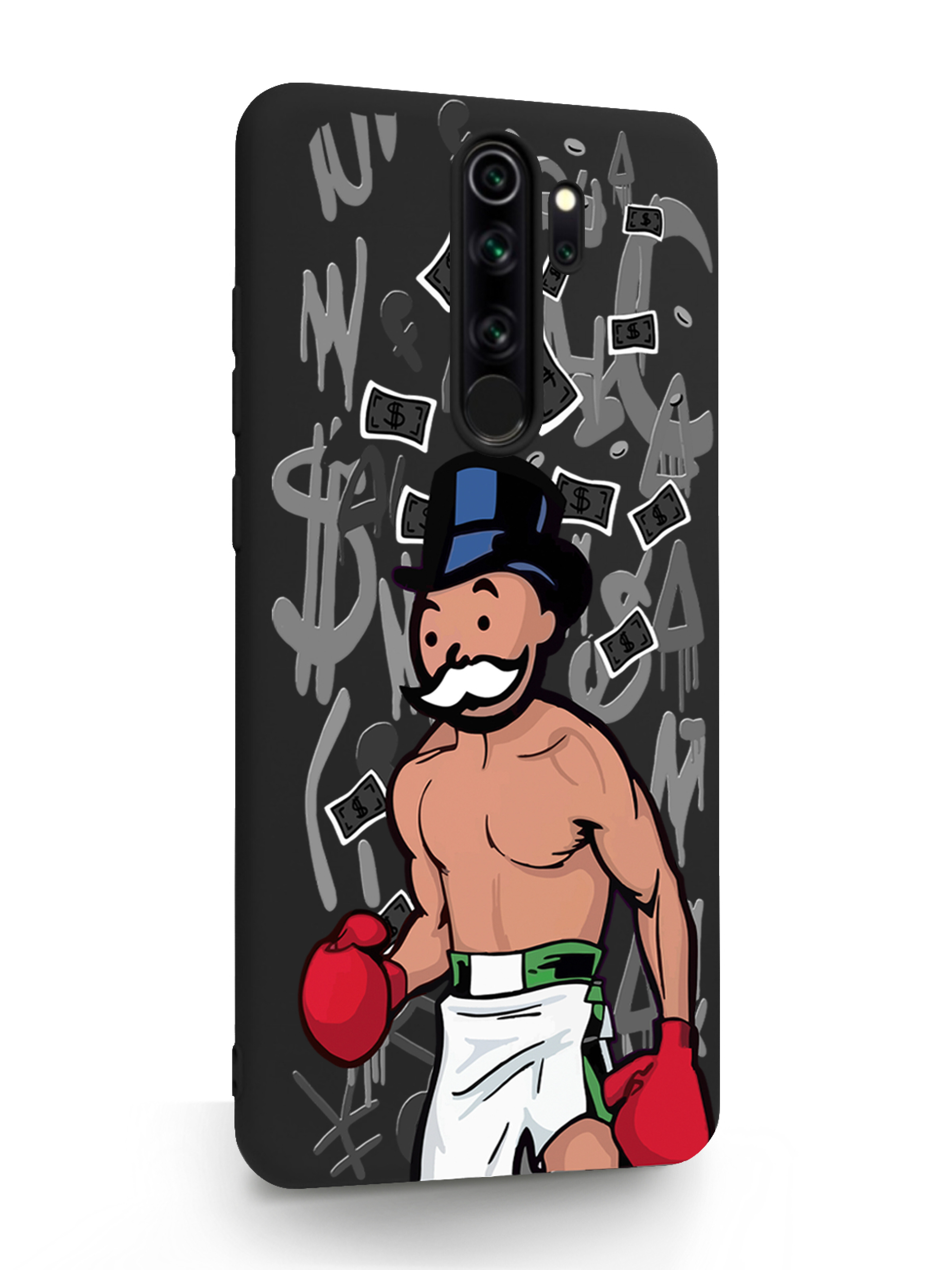 

Чехол MustHaveCase Xiaomi Redmi Note 8 Pro Monopoly Boxing черный, Разноцветный, Xiaomi Redmi Note 8 Pro Monopoly Boxing Монополия Боксер
