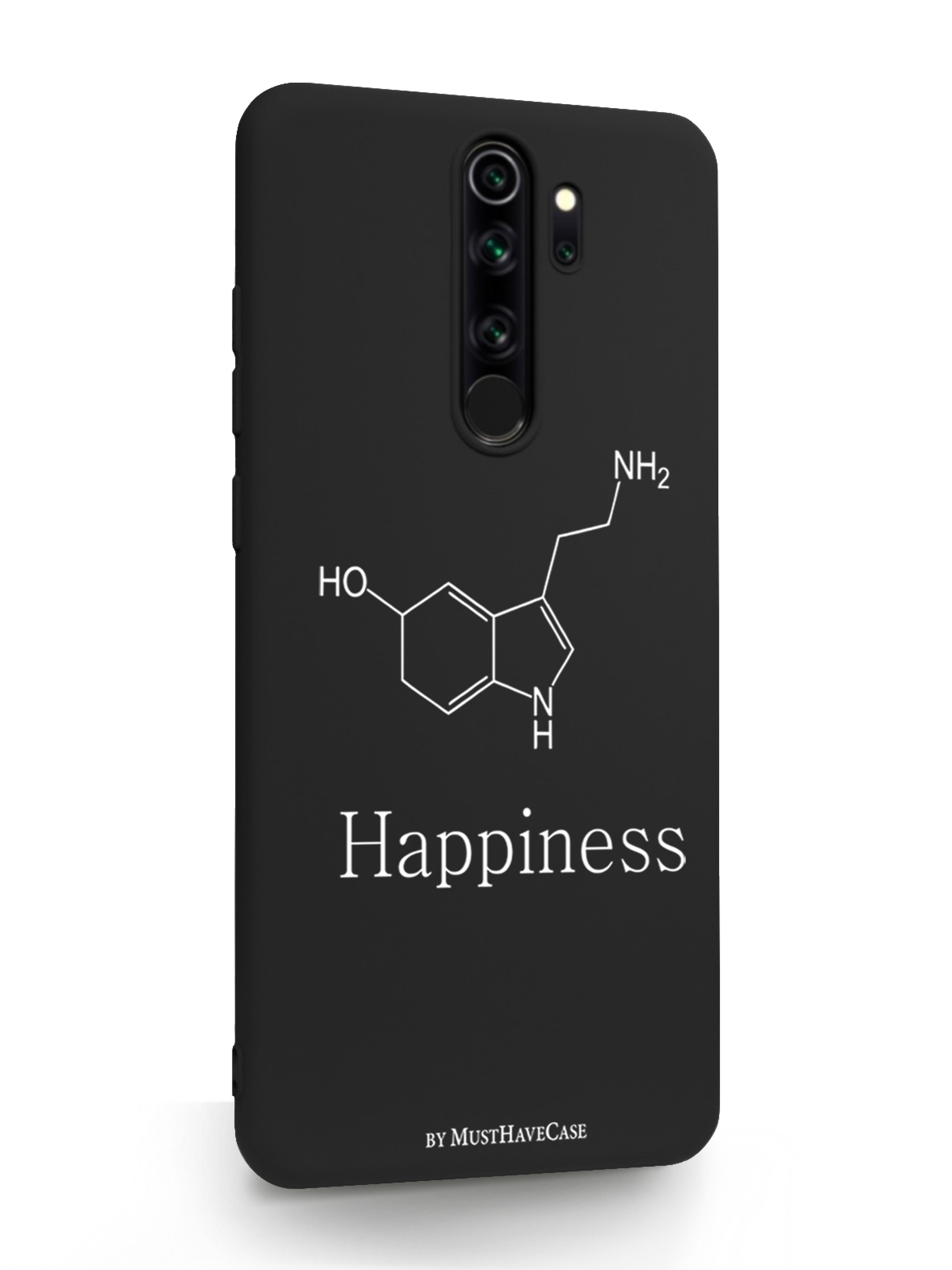 

Чехол MustHaveCase Xiaomi Redmi Note 8 Pro Молекула счастья черный, Черный;белый, Xiaomi Redmi Note 8 Pro Молекула счастья