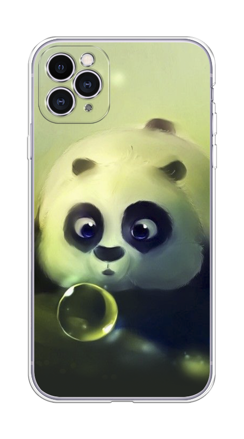 

Чехол на Apple iPhone 11 Pro Max "Малыш панды", Зеленый;черный;серый, 12250-1