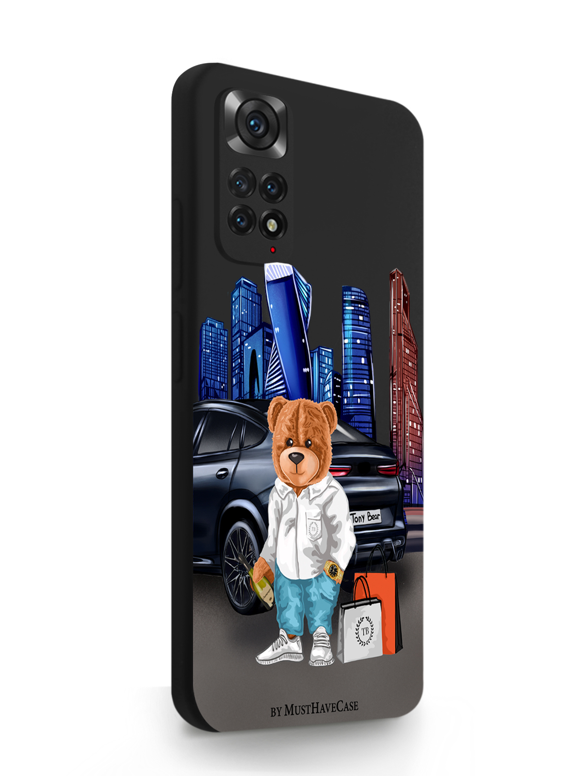 

Чехол SignumCase Xiaomi Redmi Note 11 Pro 4G Тони Москва Сити черный, Черный;синий;коричневый, Xiaomi Redmi Note 11 Pro 4G Tony Moscow city/ Тони Москва Сити
