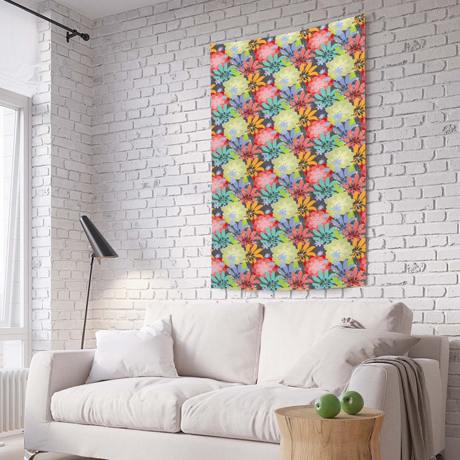 

Вертикальное фотопанно на стену JoyArty Цветочная насыщенность 150x200 см, Цветочная насыщенность