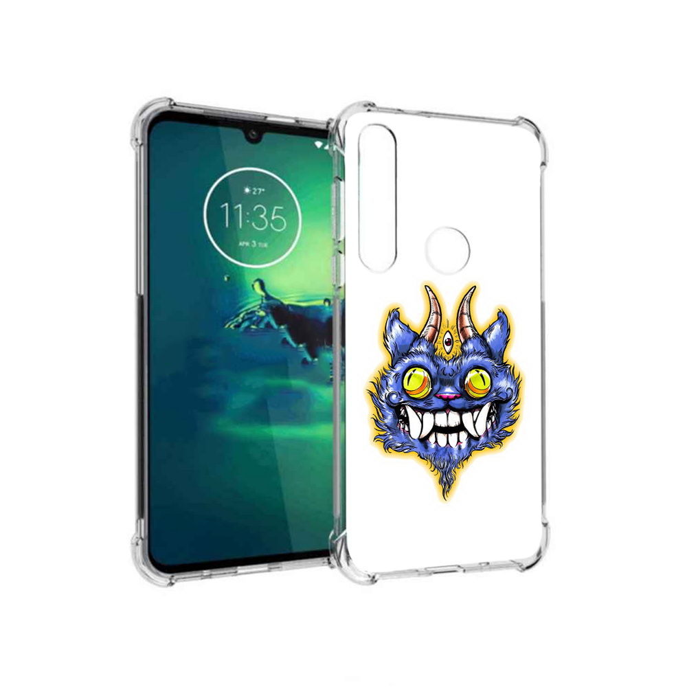 

Чехол MyPads Tocco для Motorola Moto G8 Plus оракул (PT227062.344.529), Прозрачный, Tocco