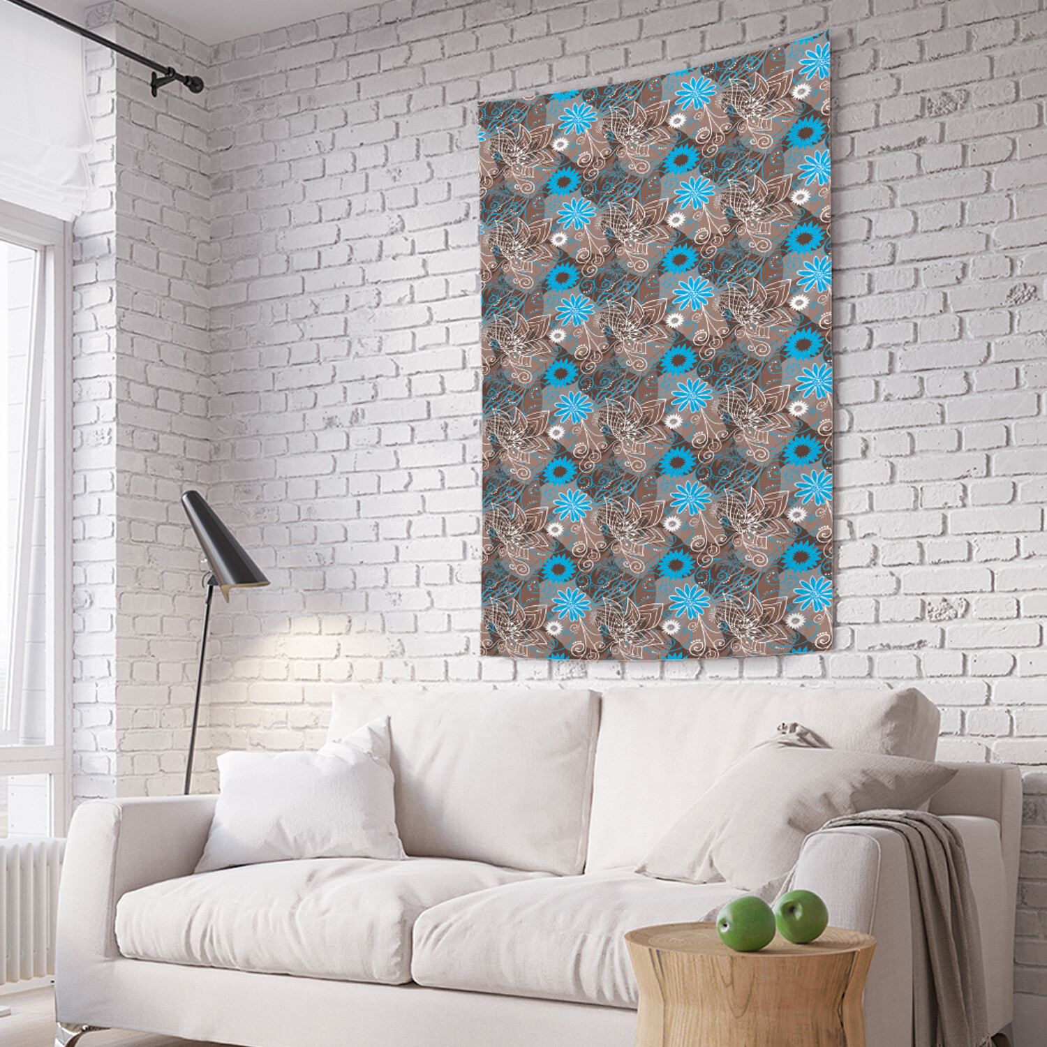 

Вертикальное фотопанно на стену JoyArty Наброски цветов 150x200 см, Наброски цветов