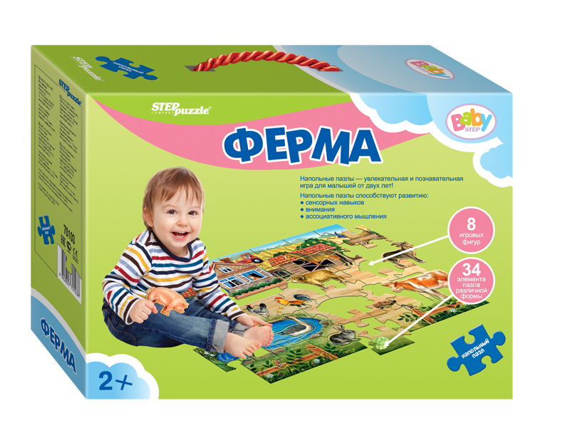 

Пазл напольный 34 Ферма, 70103
