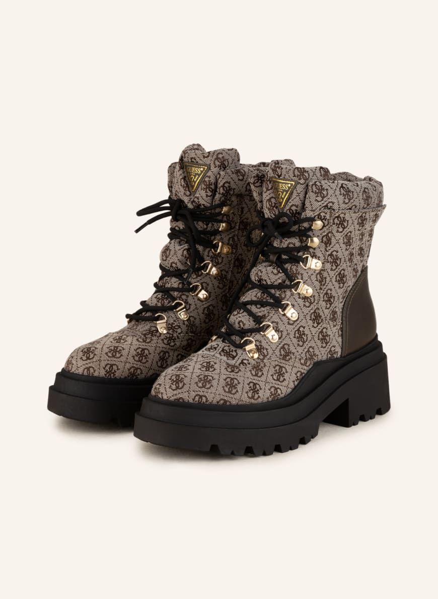 

Ботинки женские Guess 1001328070 зеленые 36 RU (доставка из-за рубежа), 1001328070