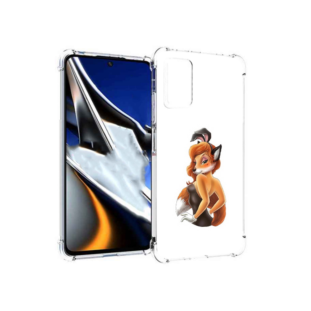 

Чехол MyPads Tocco для Xiaomi Poco X4 Pro 5G баронесса, Прозрачный, Tocco