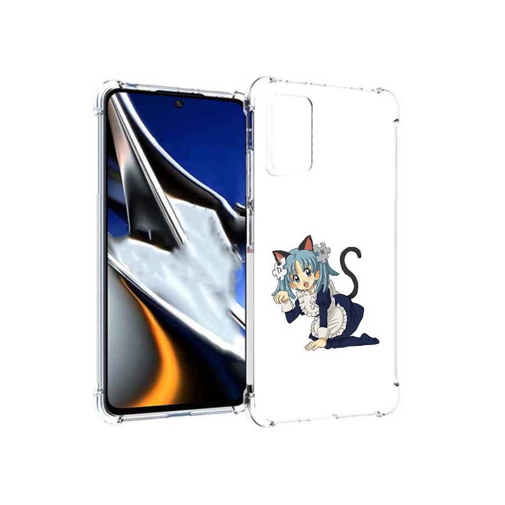 

Чехол MyPads Tocco для Xiaomi Poco X4 Pro 5G аниме3, Прозрачный, Tocco