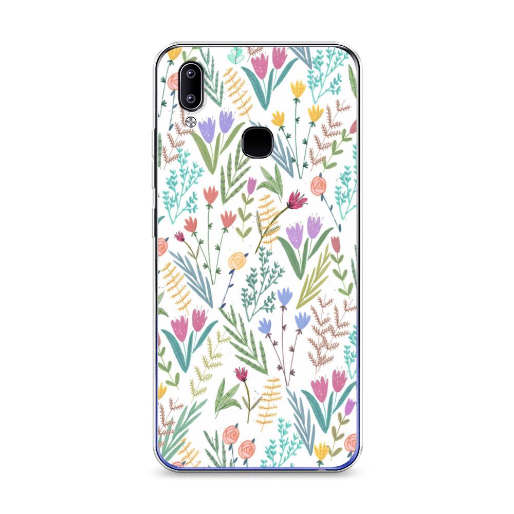 

Силиконовый чехол "Полевые цветы рисунок" на Oppo Reno 5 Pro, 256750-8