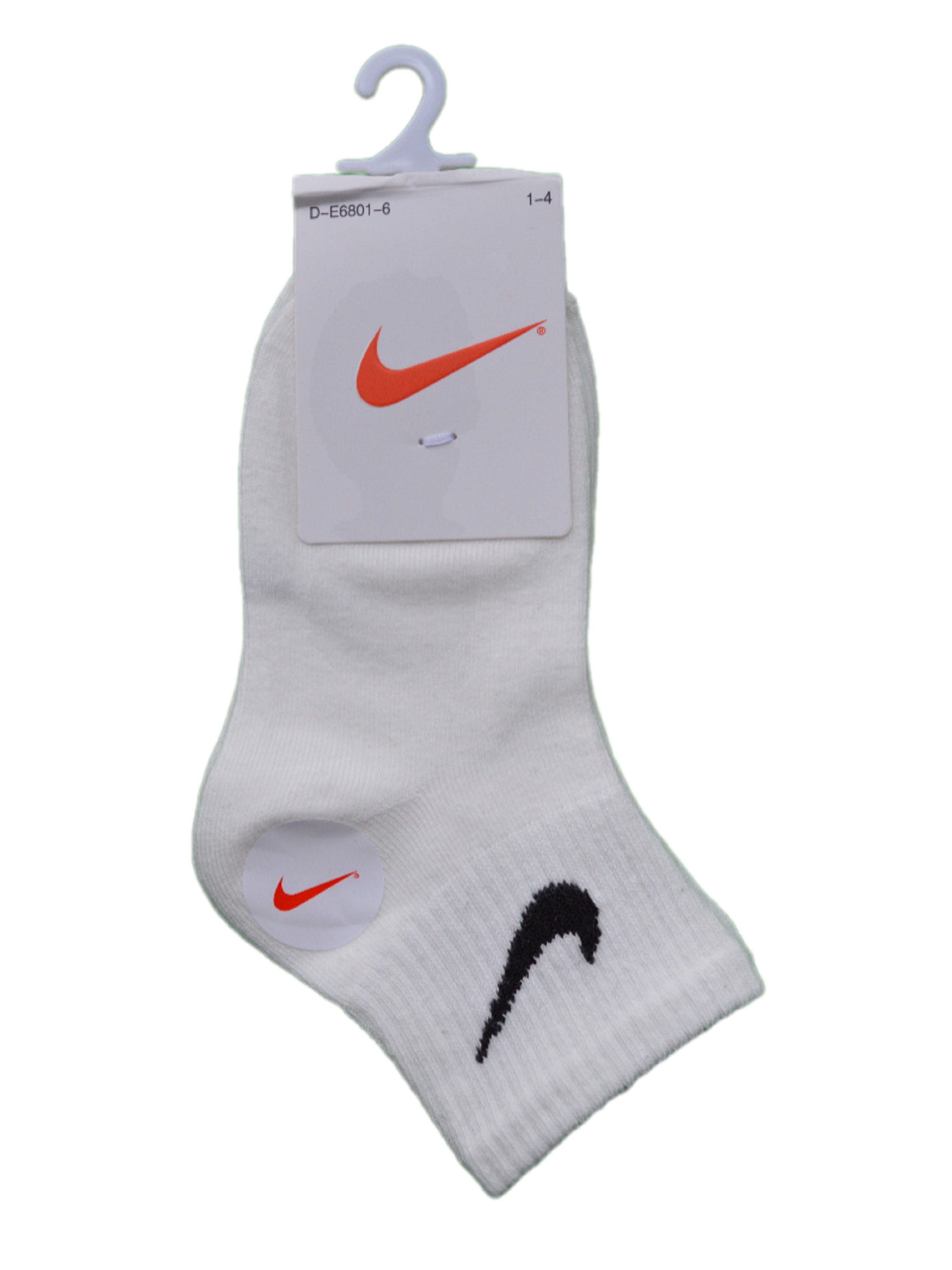 Носки детские Nike Ni-D-E6801-6, белый, 6 шлепанцы детские nike kawa slide gs ps синий
