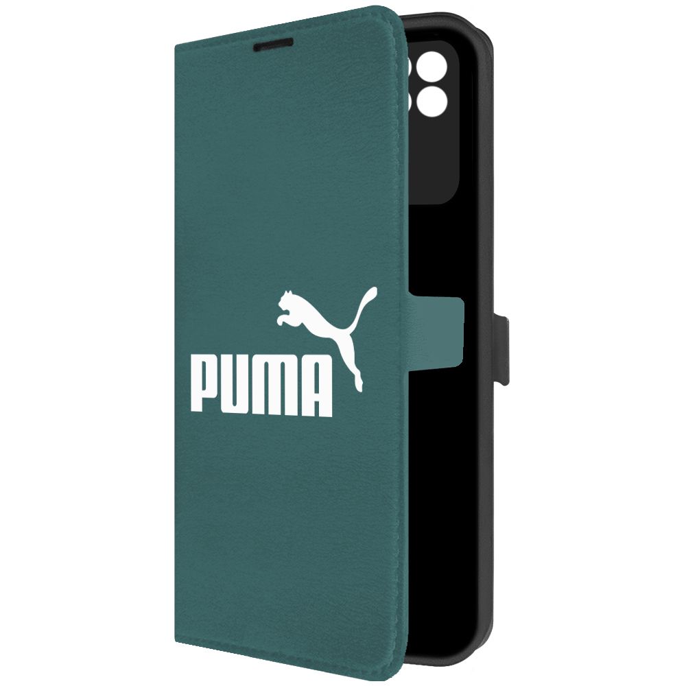 

Чехол-книжка Krutoff Eco Book для Poco C40 Puma зелёный опал