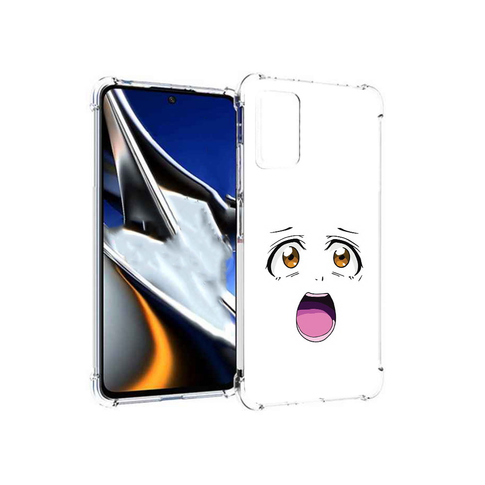 

Чехол MyPads Tocco для Xiaomi Poco X4 Pro 5G аниме лицао, Прозрачный, Tocco