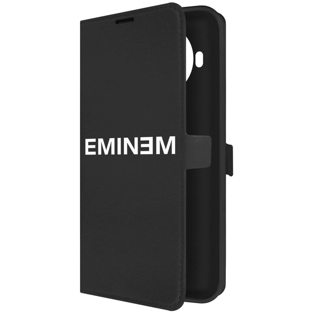

Чехол-книжка Krutoff Eco Book для Xiaomi Mi 10T Lite Eminem (Эминем) (черный)
