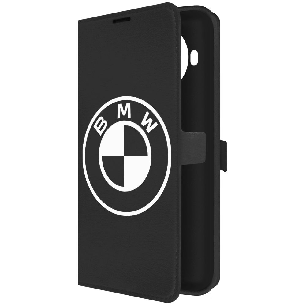 

Чехол-книжка Krutoff Eco Book для Xiaomi Mi 10T Lite BMW (БМВ) (черный)