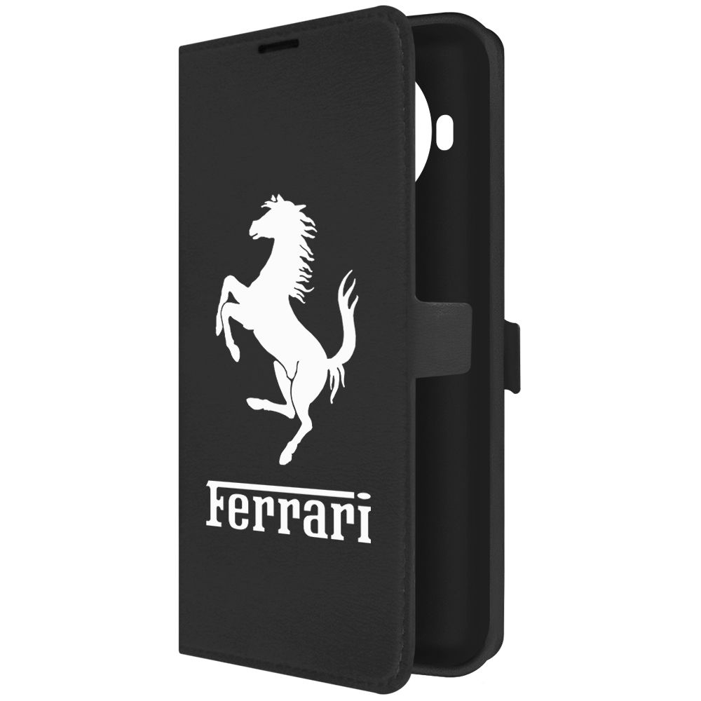 

Чехол-книжка Krutoff Eco Book для Xiaomi Mi 10T Lite Ferrari черный