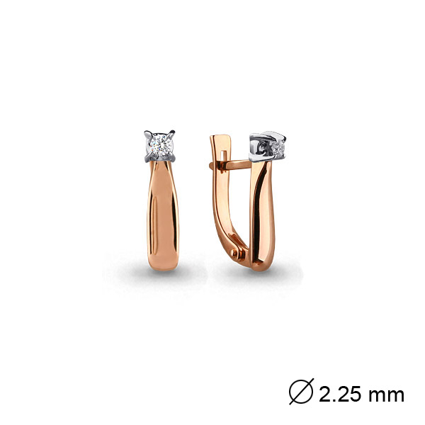 

Серьги из красного золота с бриллиантом Aquamarine Aquamarine 941727к_585_кз, 941727к_585_кз