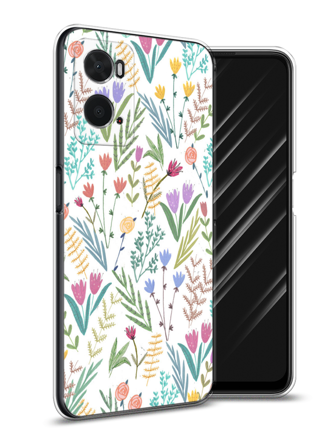 

Чехол Awog на Oppo A36 "Полевые цветы рисунок", Разноцветный, 259950-8