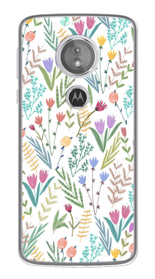 

Чехол Awog на Motorola Moto G6 Play / Моторола Мото G6 Плэй "Полевые цветы рисунок", Разноцветный, 240950-8