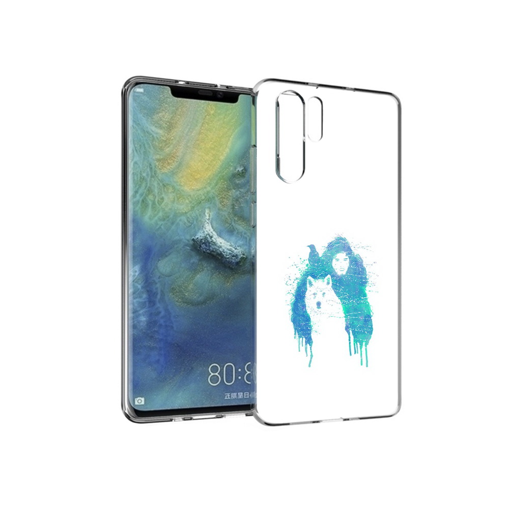 

Чехол MyPads Tocco для Huawei P30 Pro джон сноу, Прозрачный, Tocco