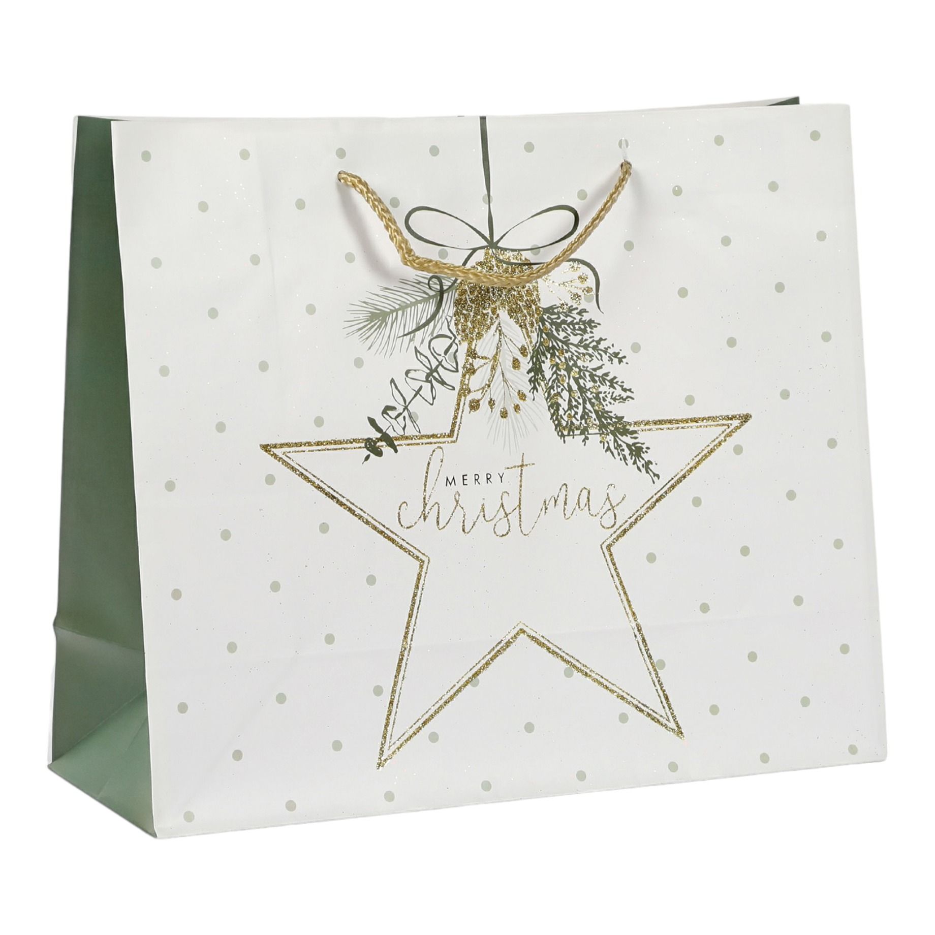 

Пакет 31 x 12 x 26 см Due Esse Christmas natalizia oro, Разноцветный