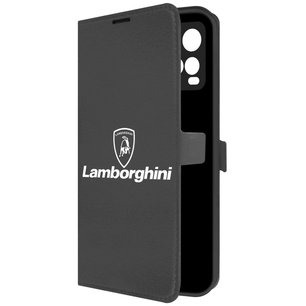 

Чехол-книжка Krutoff Eco Book для Vivo Y21 Lamborghini черный