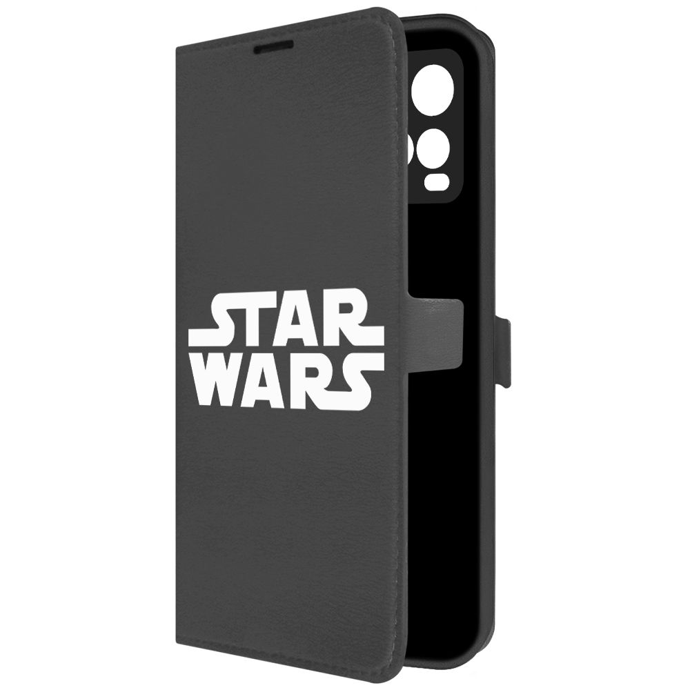 

Чехол-книжка Krutoff Eco Book для Vivo Y21 Star Wars черный