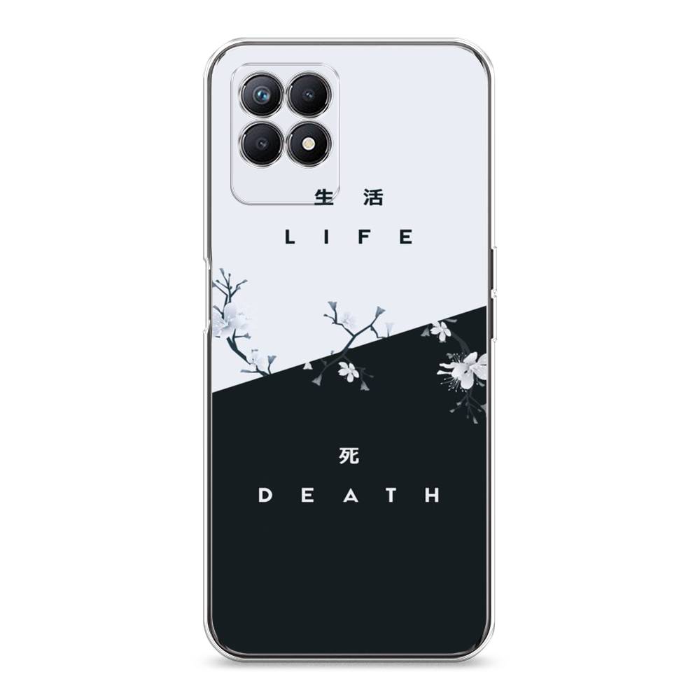 

Чехол Awog на Realme 8i "Life and death", Разноцветный, 257350-7