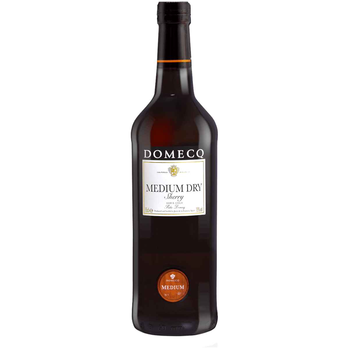 

Вино Domecq Medium Dry Sherry белое полусухое 0,75 л