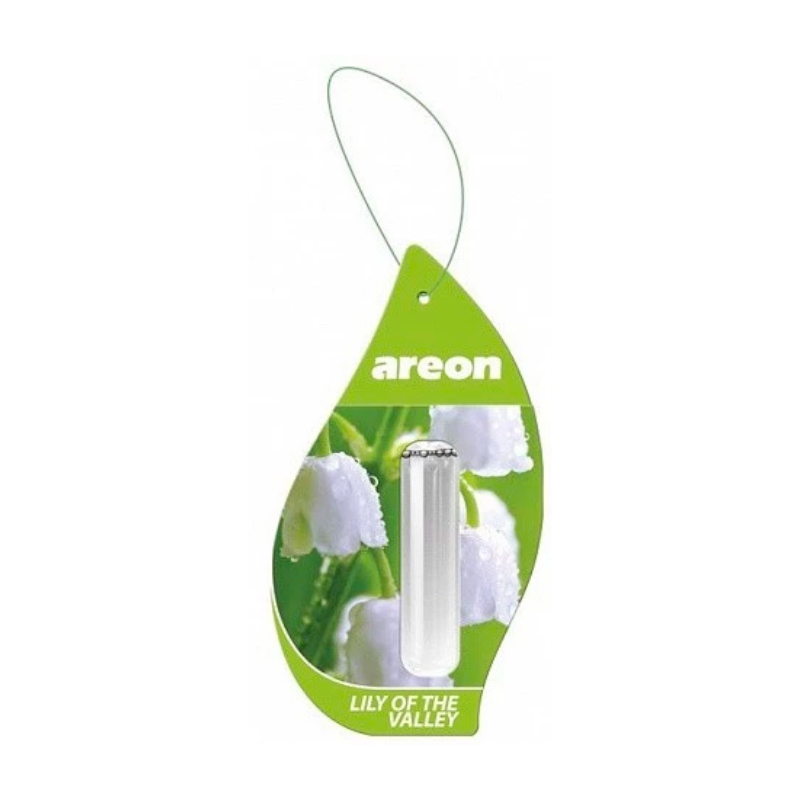 

Ароматизатор в машину Areon 704LR03 ландыш, Белый