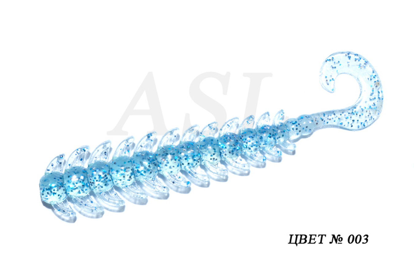 

Силиконовая приманка ASL Бакси цв. 003 L-7,5см 8шт/уп, Бакси