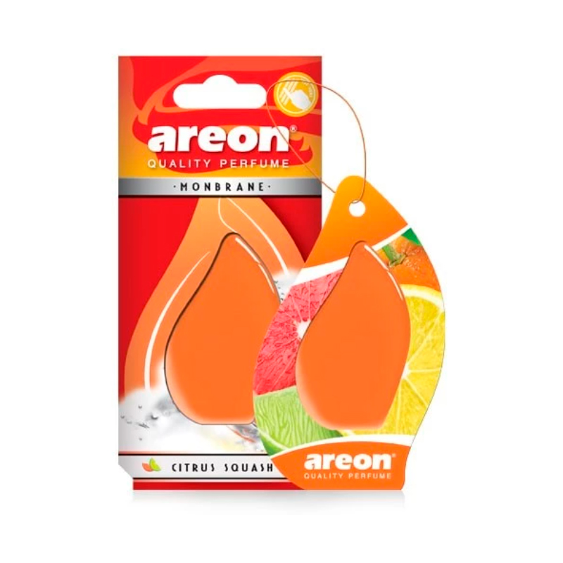 

Ароматизатор в машину Areon 704AMB05 цитрусовый сквош, Оранжевый