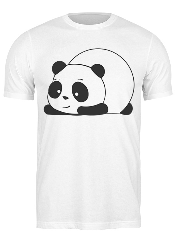 

Футболка мужская Printio Bear here белая S, Белый, Bear here