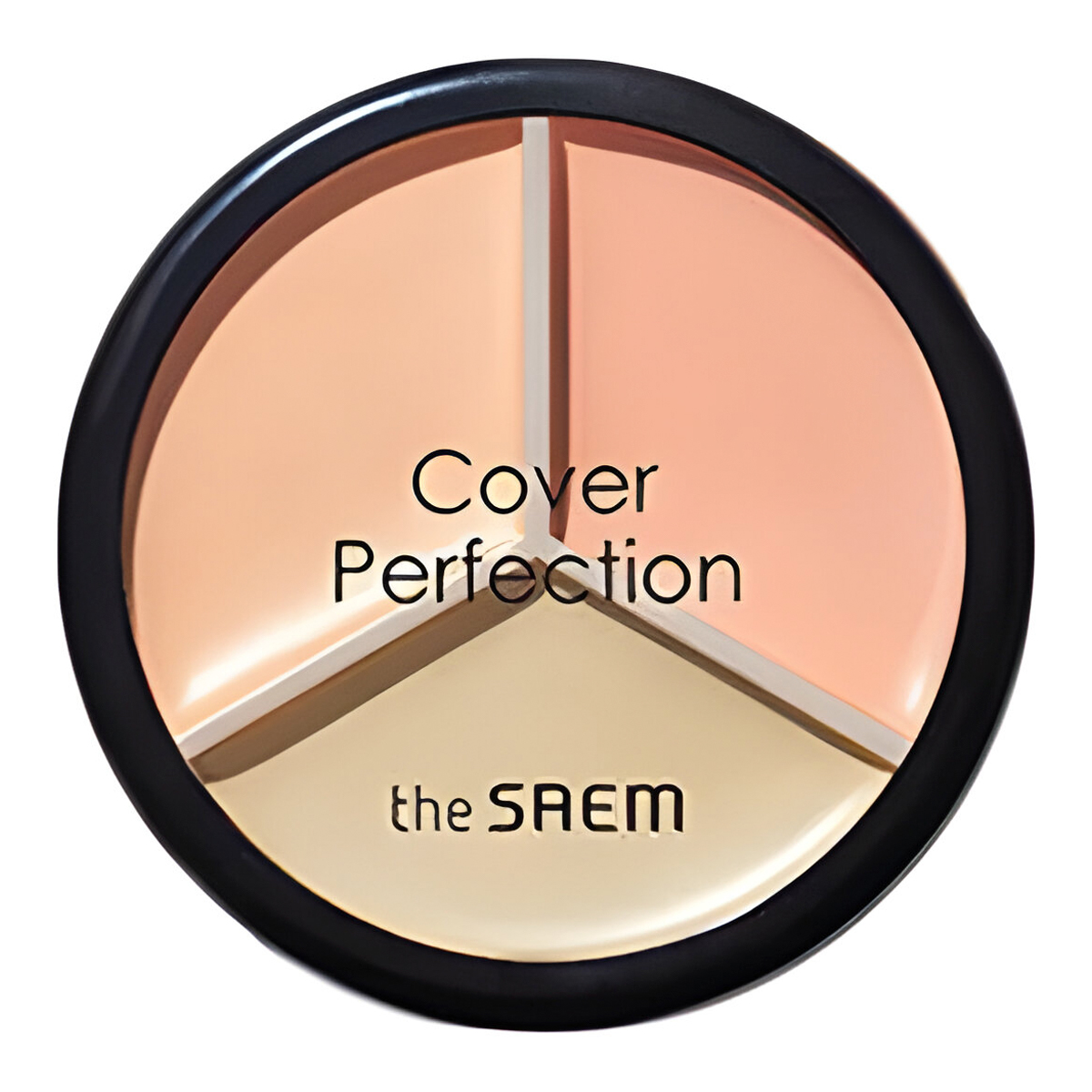 Консилер The Saem Cover Perfection Triple Pot Concealer 03 Correct Up Beige