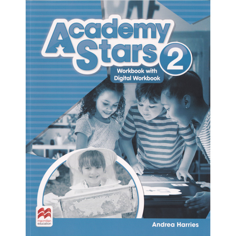 фото Книга academy stars 2. workbook + digital workbook macmillan