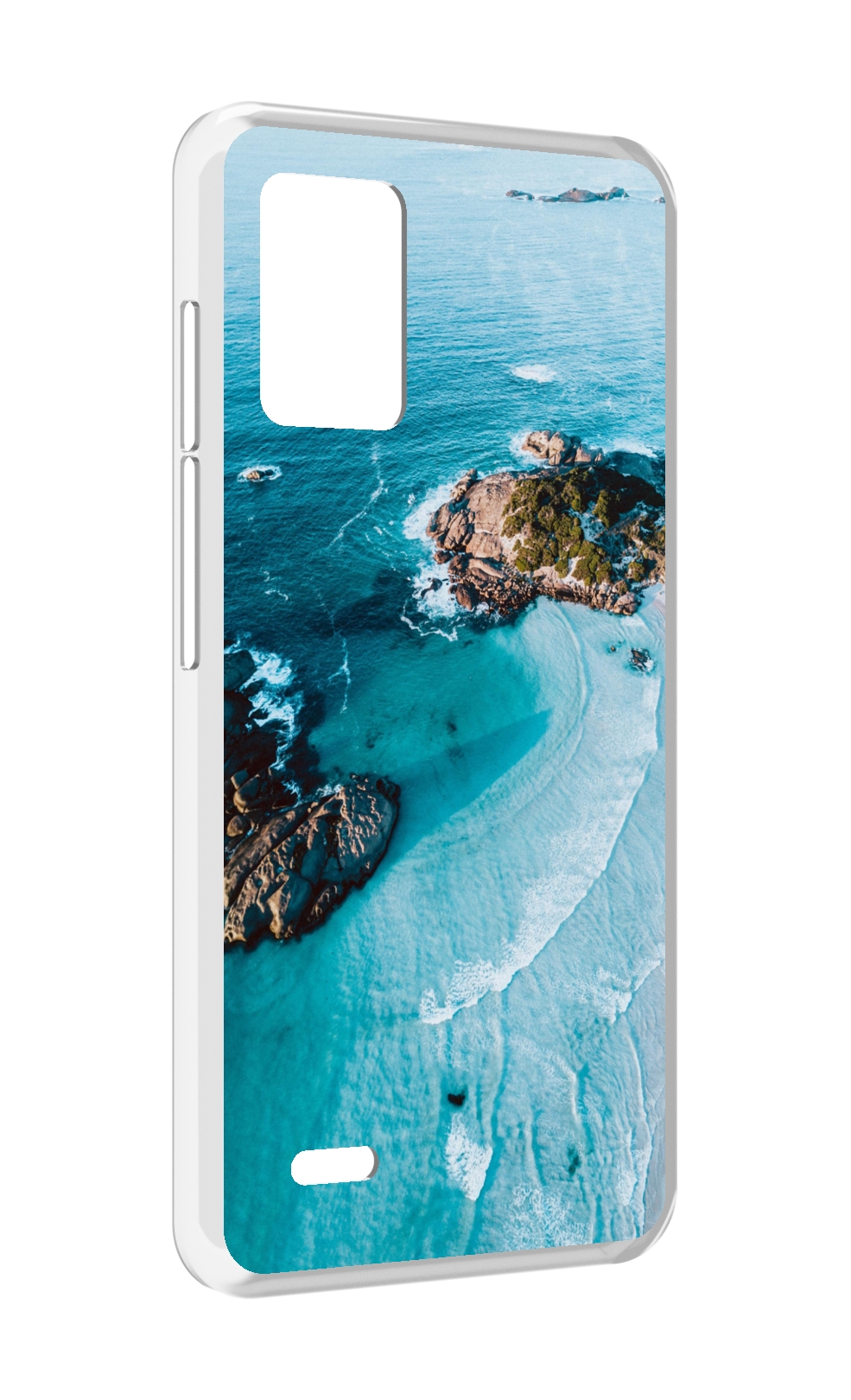 

Чехол MyPads красивый голубой залив для UMIDIGI Bison X10S / Bison X10G, Прозрачный, Tocco