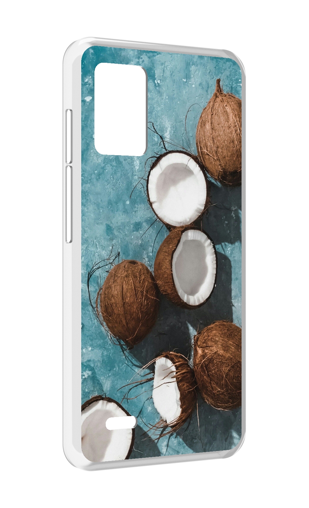 

Чехол MyPads красивые-кокосы для UMIDIGI Bison X10S / Bison X10G, Прозрачный, Tocco