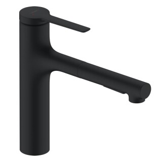 

Смеситель для кухни Hansgrohe Zesis 74801670 черный