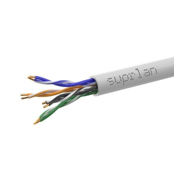 Кабель витая пара UUTP кат5E 4х2х24AWG solid Cu нгА-LSLTx In Premium м SUPRLAN 01-0 261₽