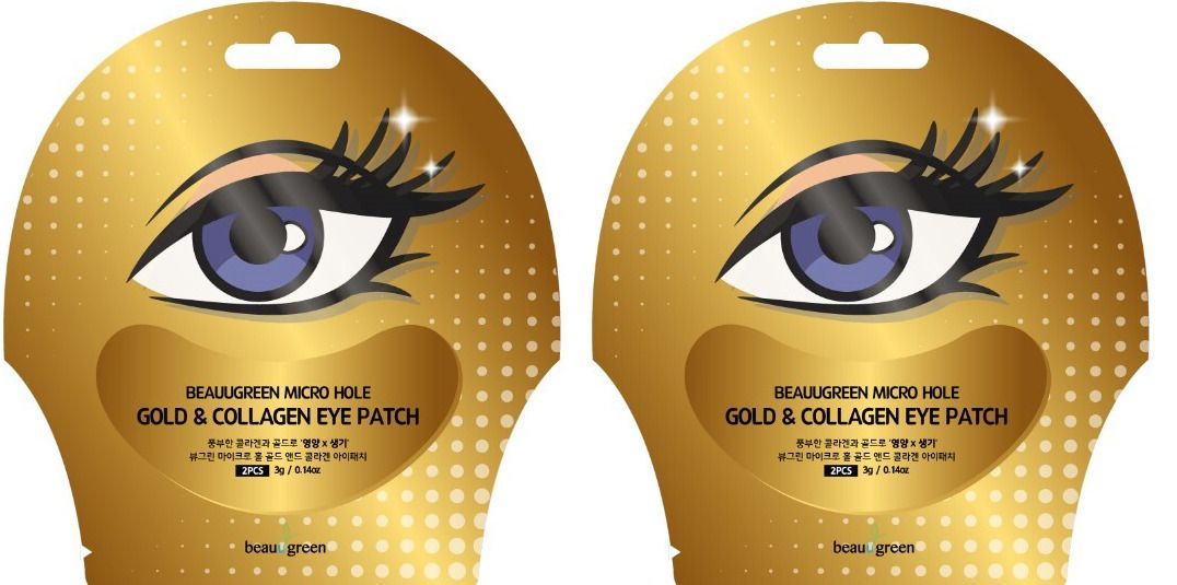 

Маска-патч Beauugreen Micro Hole Gold & Collagen Eye 2 шт, 8809389035458