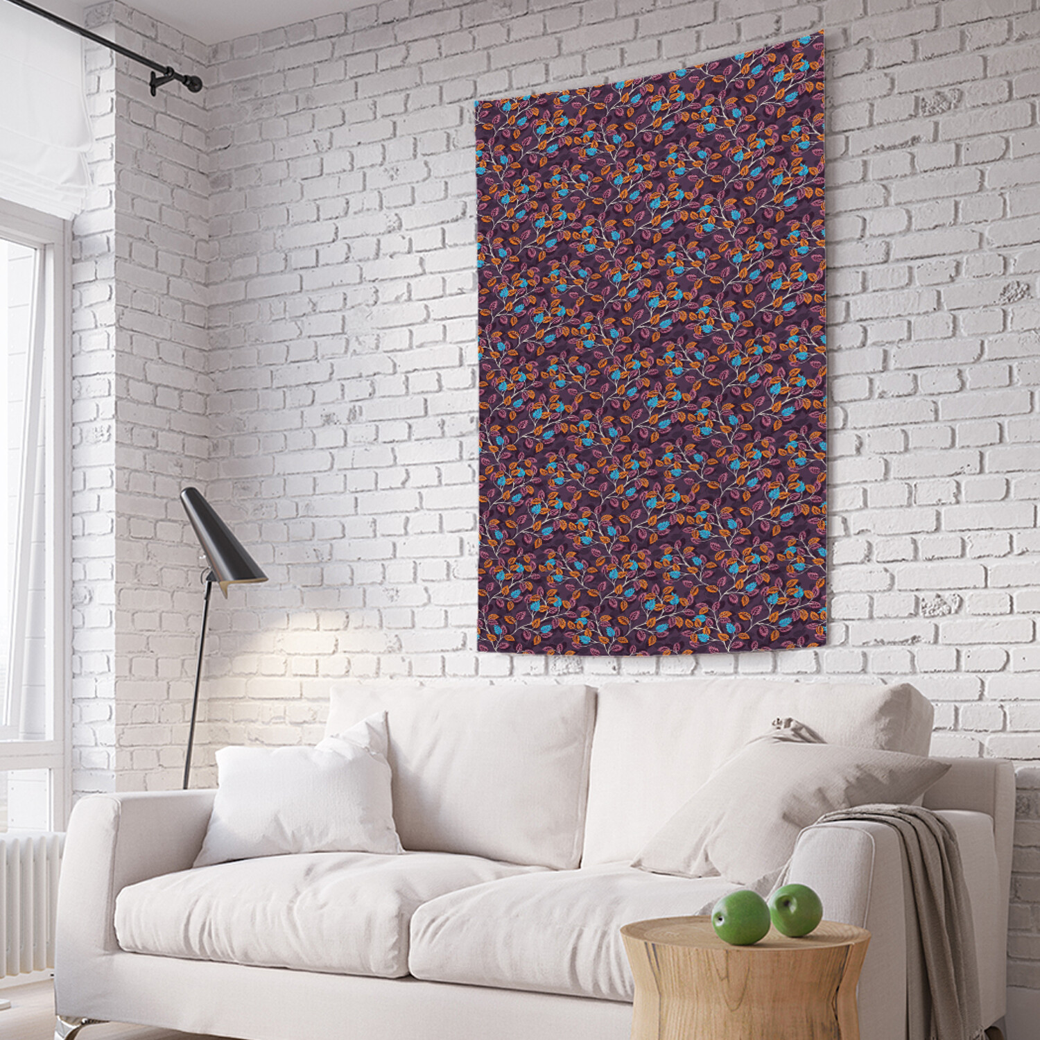 

Вертикальное фотопанно на стену JoyArty Разноцветная листва 150x200 см, Разноцветная листва