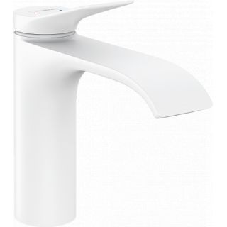 фото Смеситель для раковины hansgrohe vivenis 75022700 матовый белый