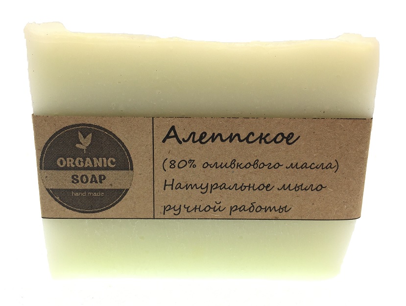 фото Мыло ручной работы organic soap алеппское лавровое (80% оливкового масла) натуральное organic soap hand made