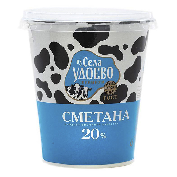 

Сметана Из села Удоево 20% 300 г