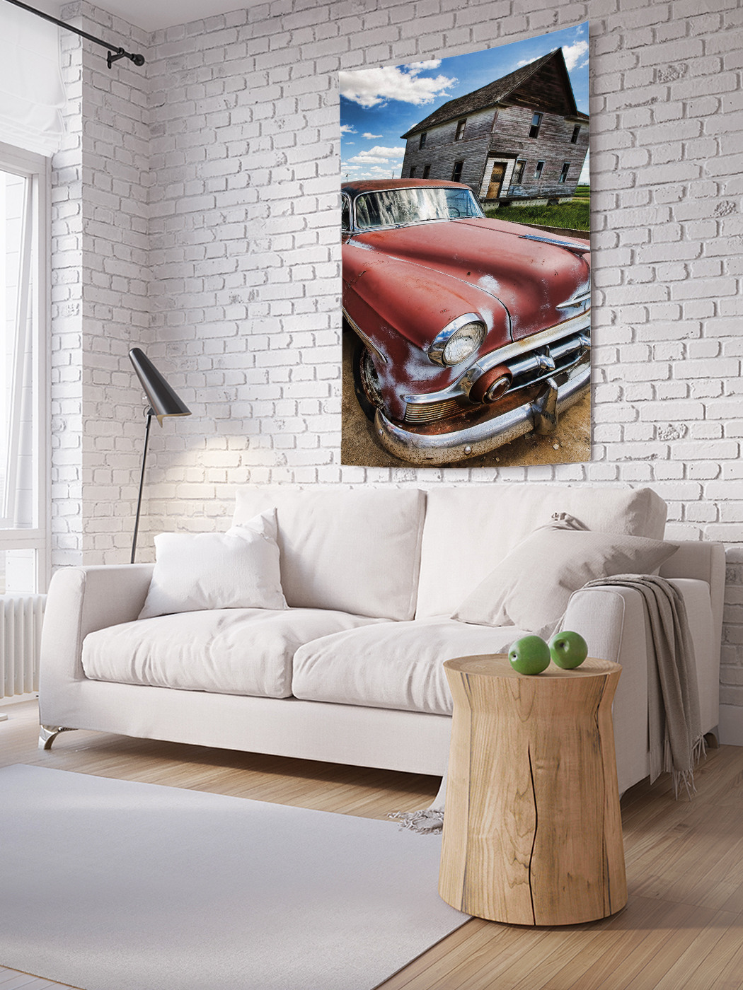 

Вертикальное фотопанно на стену JoyArty Винтажный автомобиль 150x200 см, Винтажный автомобиль