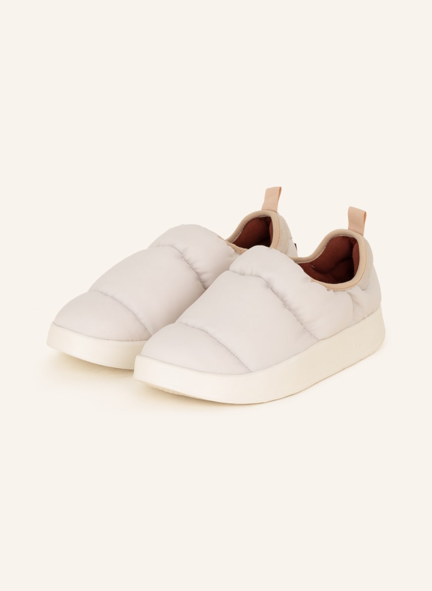 фото Слипоны унисекс adidas 1001322581 бежевые 47 ru (доставка из-за рубежа)
