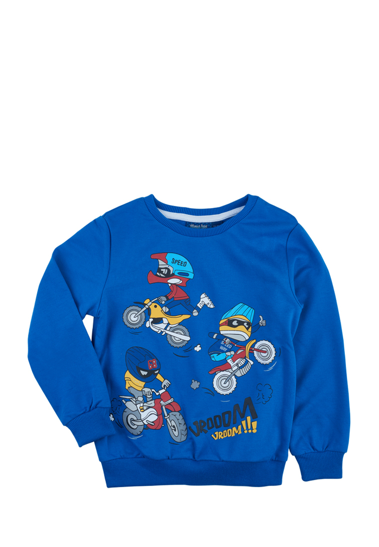 

Толстовка детская Max&jessi SS20C48900527 синий р.122, SS20C48900527