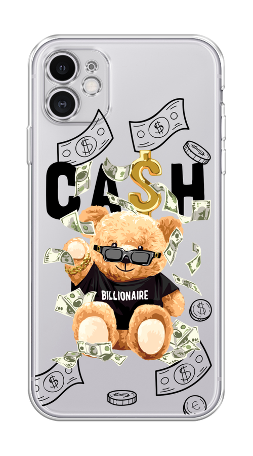 

Чехол на Apple iPhone 11 "Big cash", Черный;серый;бежевый, 12150-6