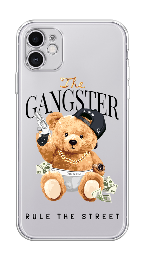 

Чехол на Apple iPhone 11 "The Gangster", Бежевый;серый;черный, 12150-6