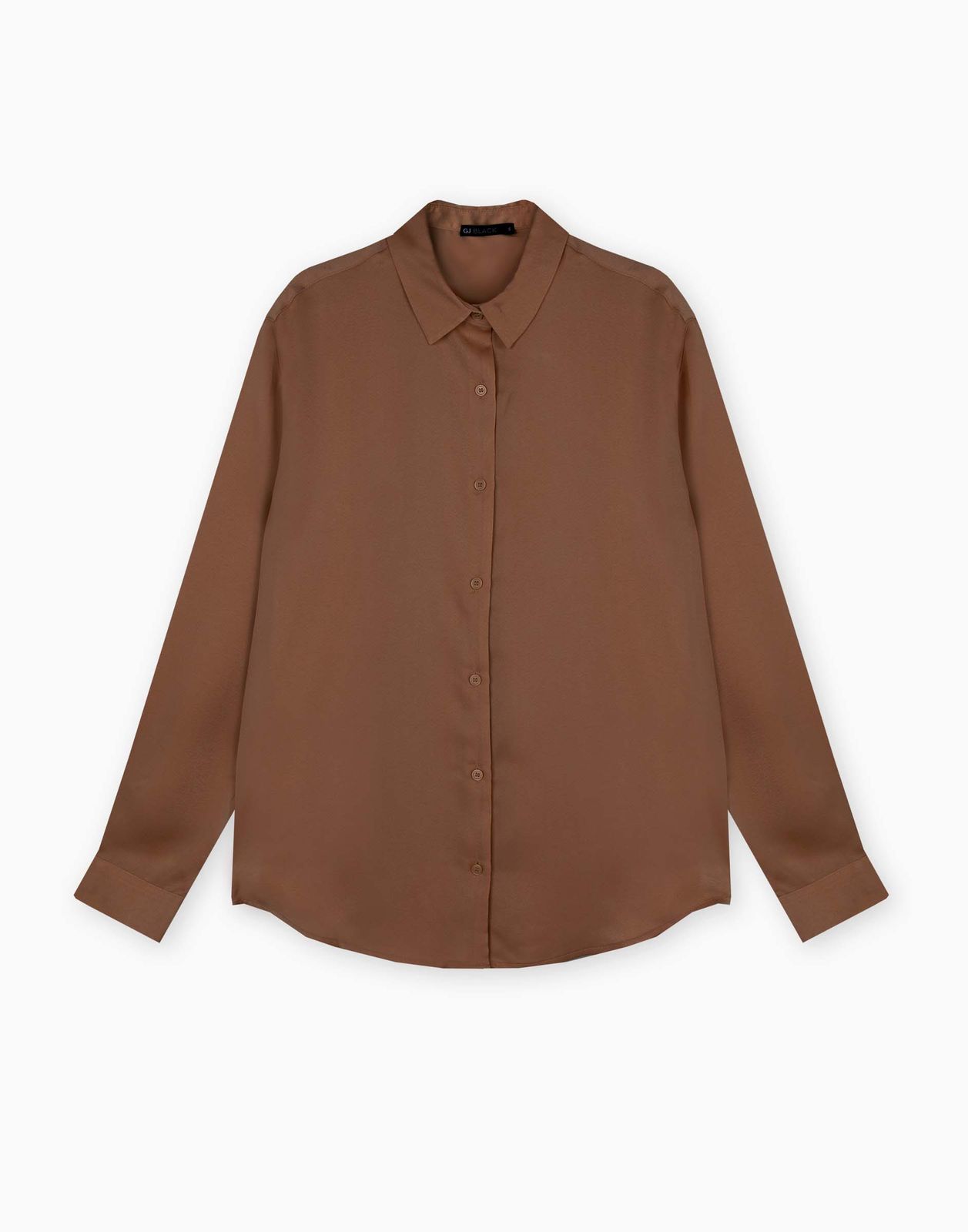Рубашка женская Gloria Jeans GWT004457 коричневый XS164 2999₽