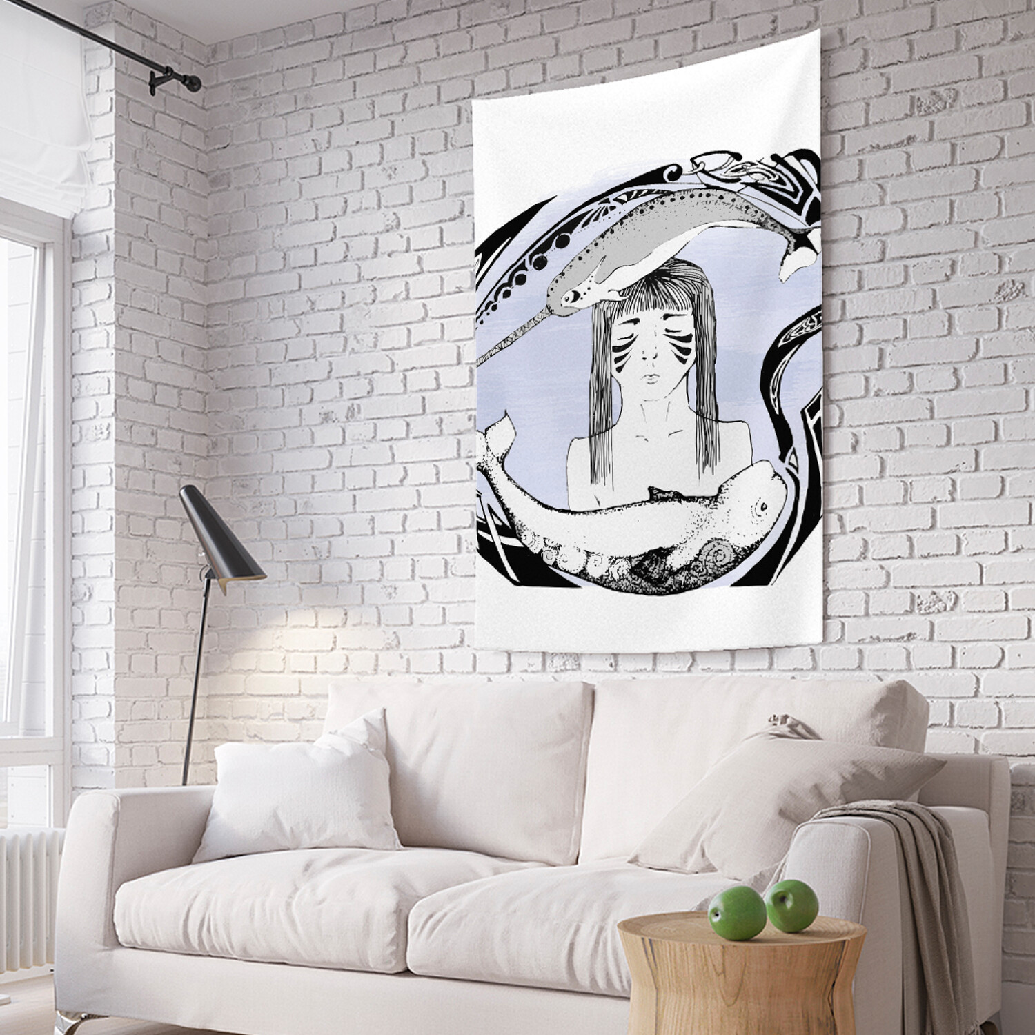 

Вертикальное фотопанно на стену JoyArty Морская русалка 150x200 см, Морская русалка