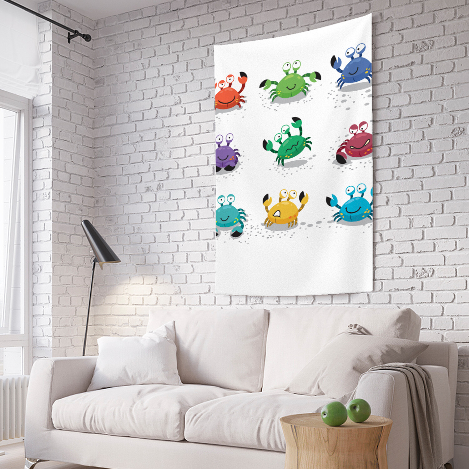 

Вертикальное фотопанно на стену JoyArty Крабовые танцы 150x200 см, Крабовые танцы